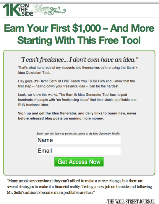 earn1k-squeeze-page